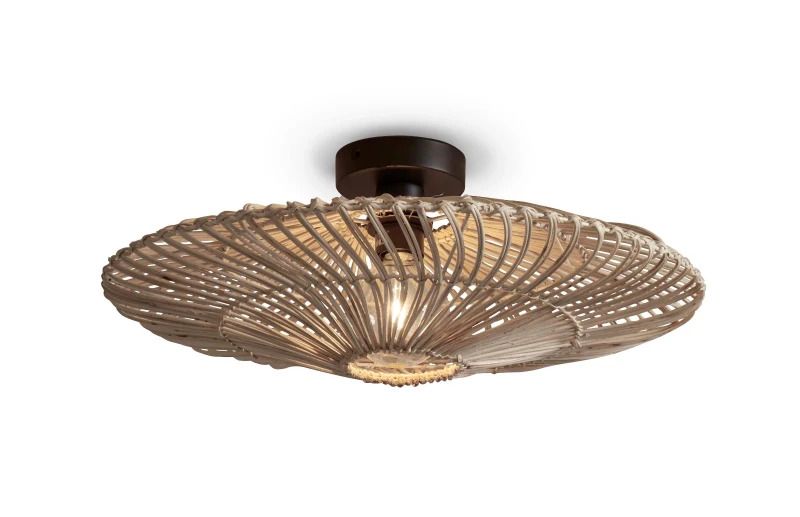 Good&Mojo LED Plafondlamp Zanzibar | 1X E27 Max 60W | White