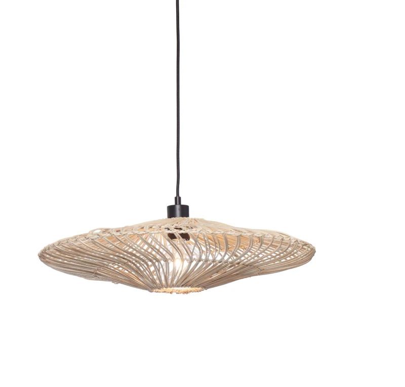 Good&Mojo LED Hanglamp Zanzibar | 1X E27 Max 60W | White