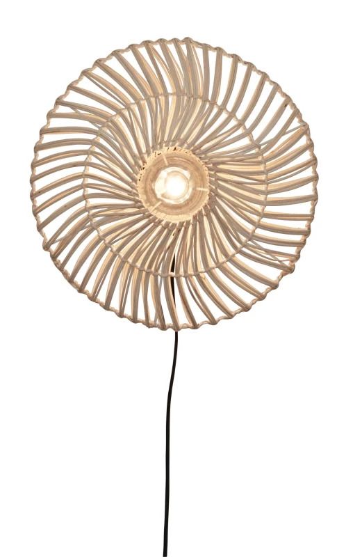 Good&Mojo LED Wandlamp Zanzibar | 1X E27 Max 60W | White