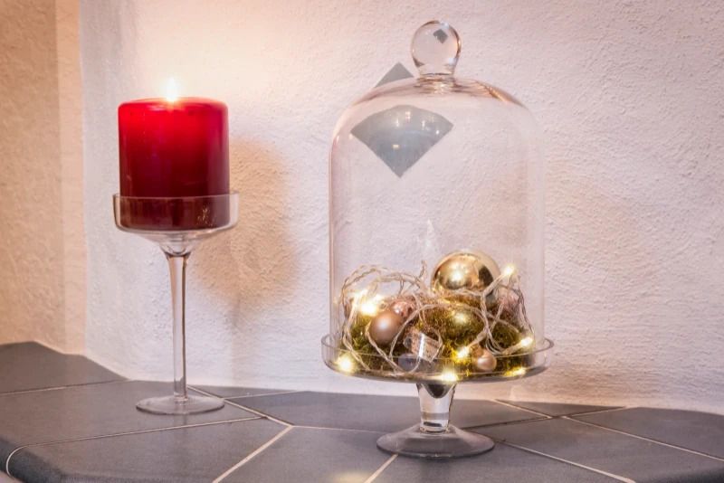 Konstsmide LED Lichtketting | 30 Lichtpunten Warm Wit | 1,8W 1,5V | Timer 6u | Op Batterij | 15cm afstand | Alleen voor binnen