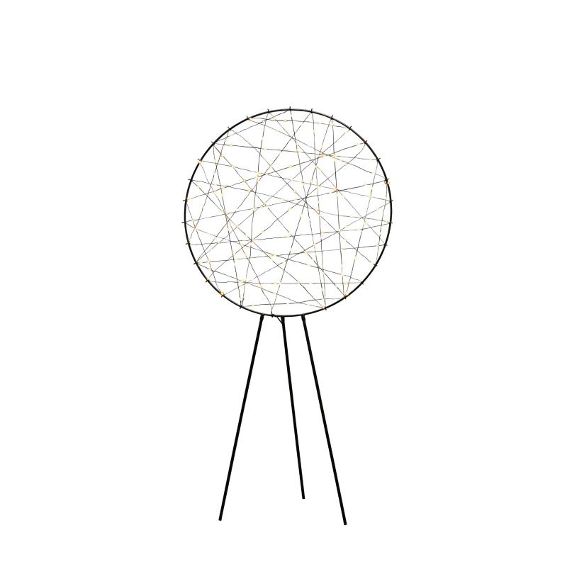 Konstsmide LED Dreamcatcher Frame | 160 Lichtpunten 3.2W Extra Warmwit 4.5V | 60x117cm | 5m snoer, dimmer, aan/uit | Alleen binnen