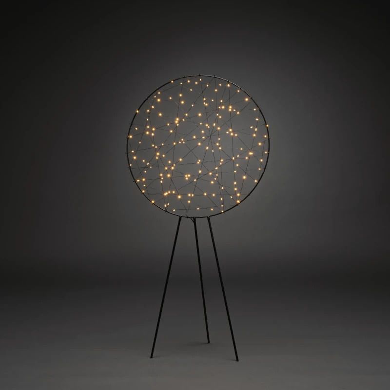 Konstsmide LED Dreamcatcher Frame | 160 Lichtpunten 3.2W Extra Warmwit 4.5V | 60x117cm | 5m snoer, dimmer, aan/uit | Alleen binnen