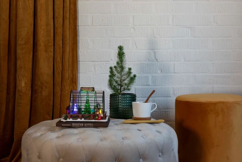 Konstsmide LED Wintertafereel | 5 Lichtpunten | 0.32W 1.5V | Op batterij | Alleen voor binnengebruik
