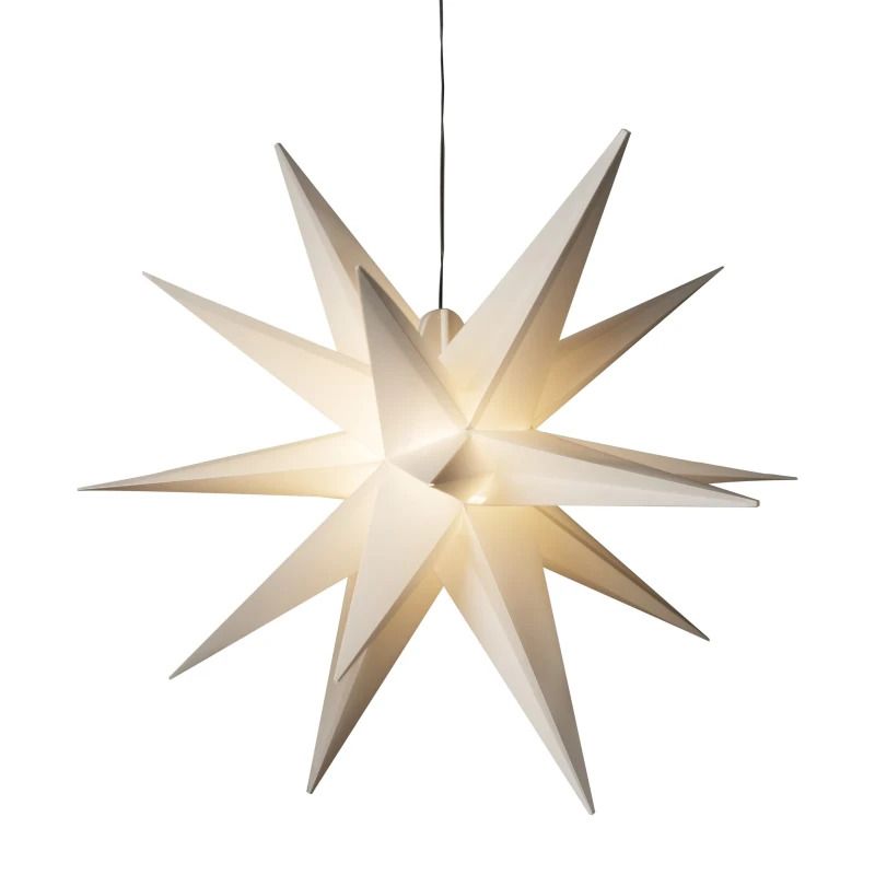 Konstsmide 3D Kunststof Hangster | 80cm | 3W 12V | Dimbaar, Vervangbare Lichtbron | 5m Kabel, Buitentrafo, Geschikt voor Buiten