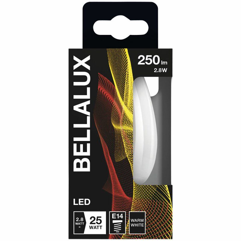 10x VNL E14 Led Kaarslamp | 2.5W=25W 2700K | 827 Mat