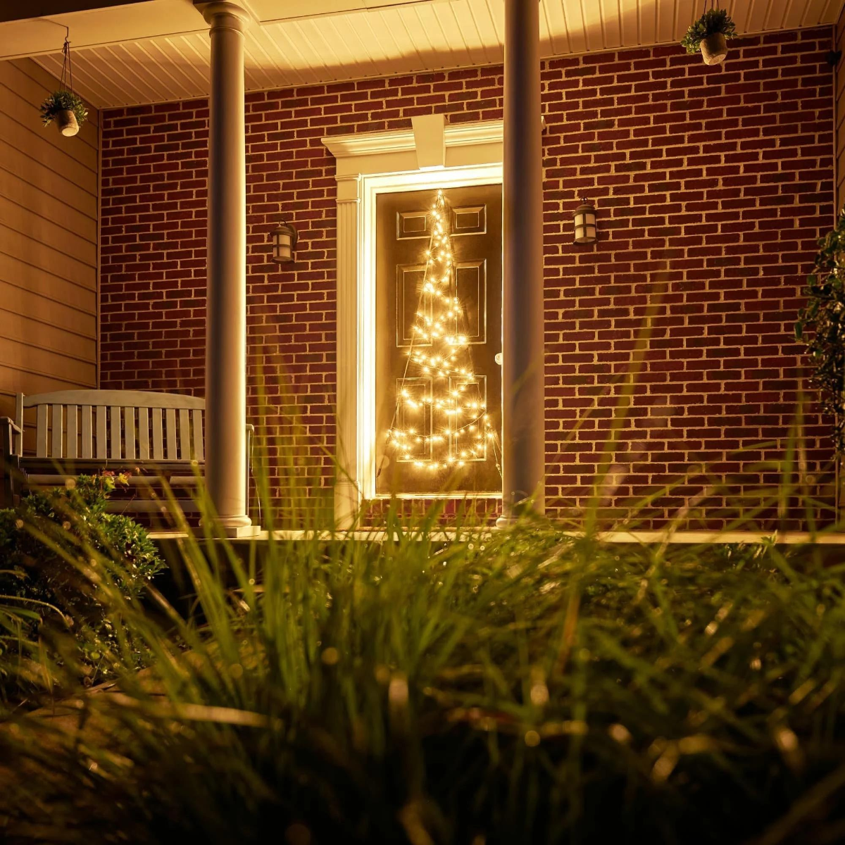 Fairybell Deurkerstboom | 210cm 120 LEDs | Warm Wit