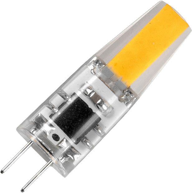 Schiefer ledlamp g4 cob 1.5w t10x37mm ac/dc 12v 2700k dimbaar helder