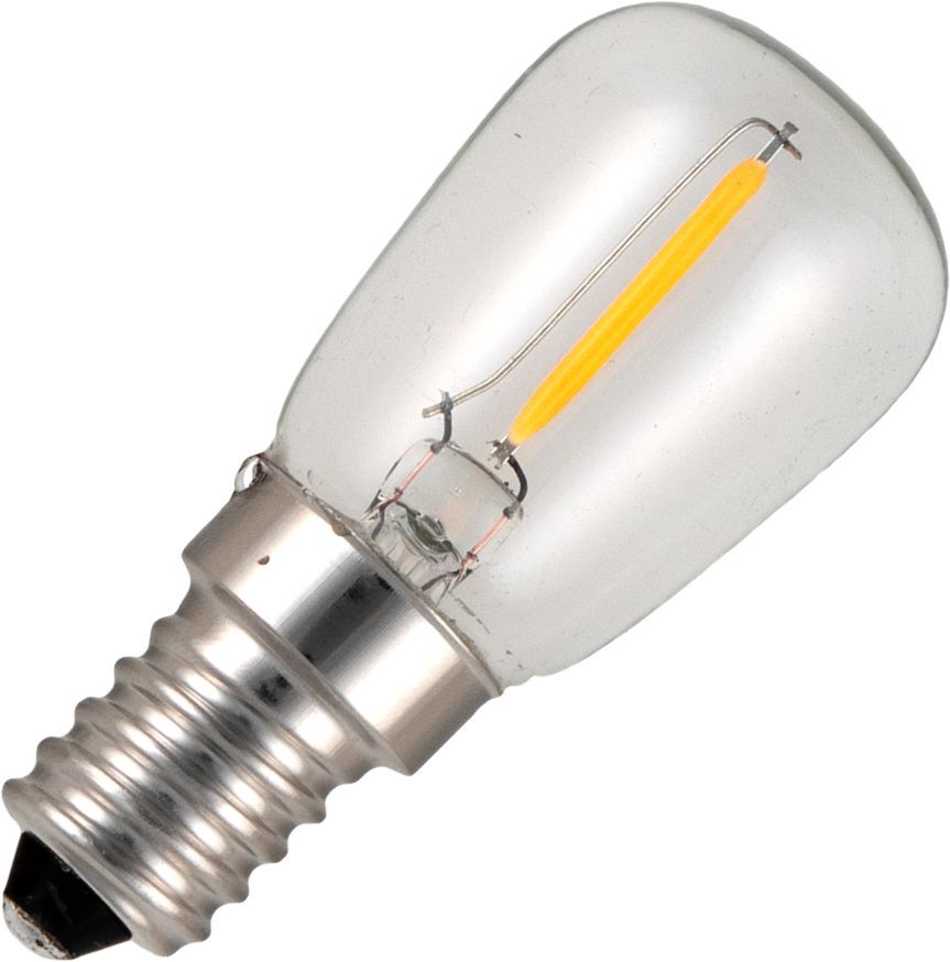 Schiefer  FILAMENTLED PYGMY P26x56mm 60Lm 1W 2500K 925 CLEAR 230V Non-Dim