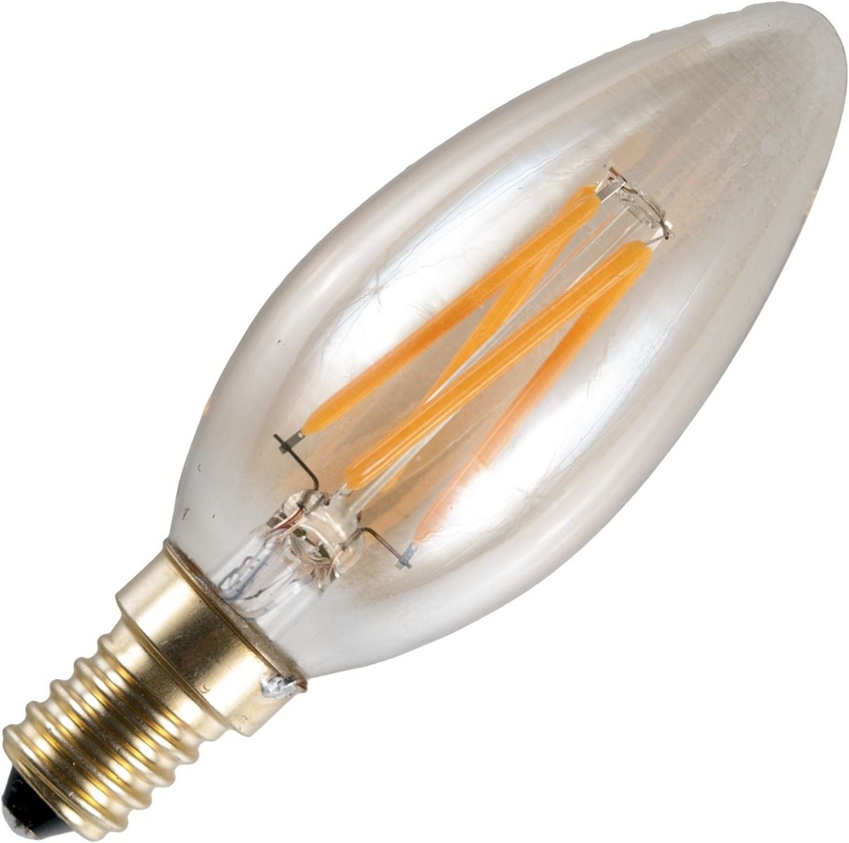 Schiefer  FILAMENTLED CANDLE C35x100mm 250Lm 4W 2200K 922 GOLD 230V Dim