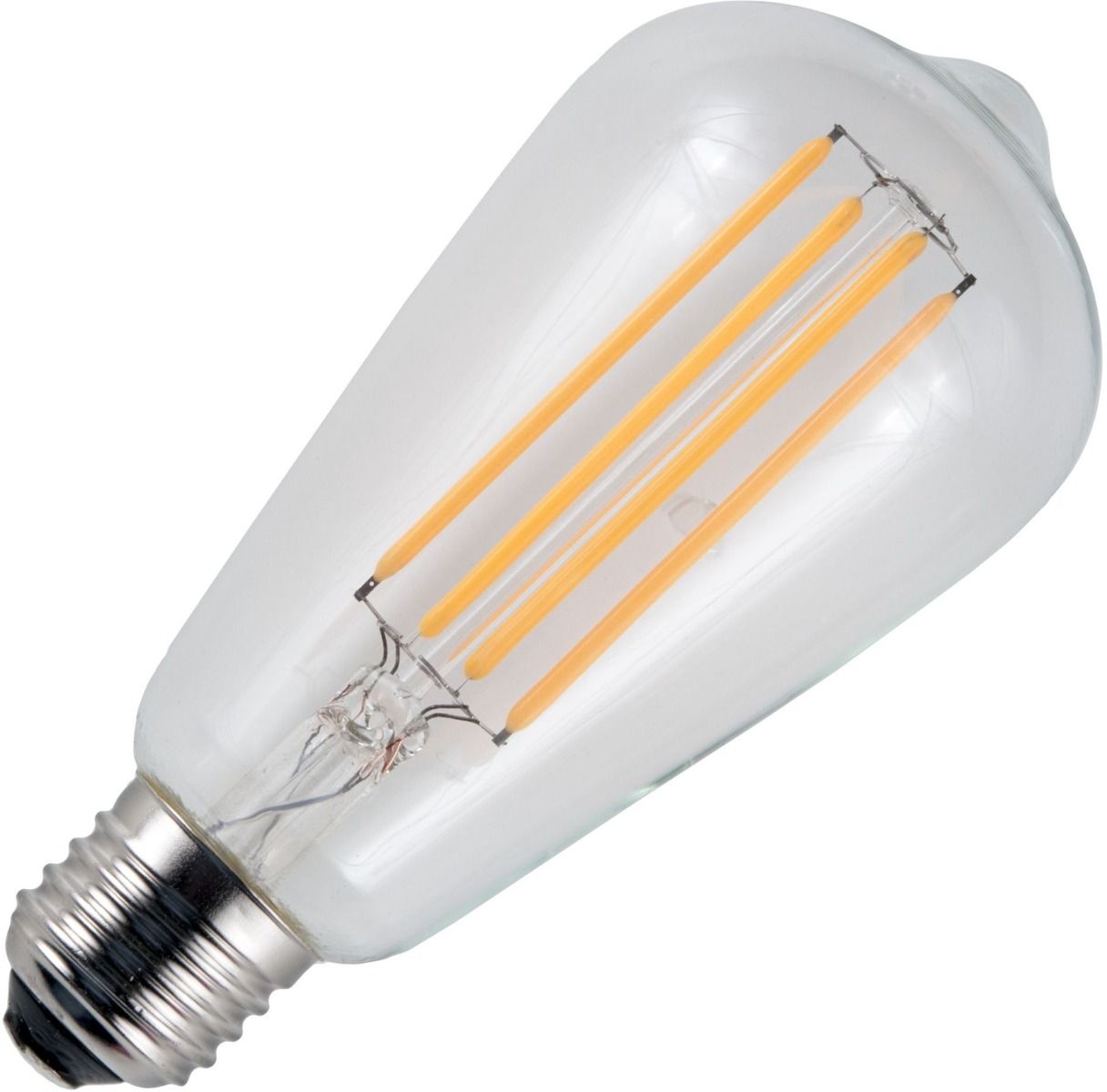 Schiefer led filament e27 rustika 4.5w st64x143mm 2200k helder dimbaar