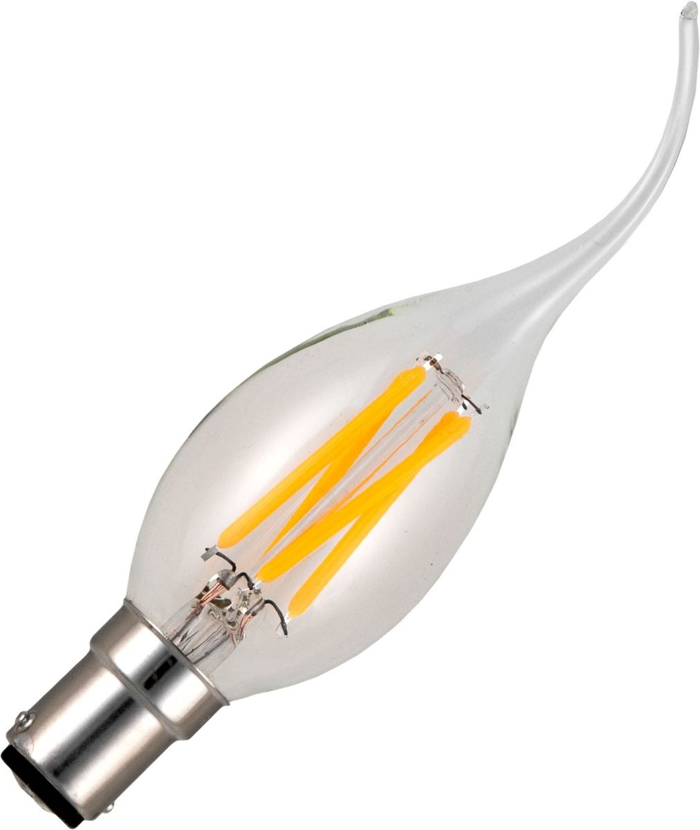 Schiefer  FILAMENTLED TIP CANDLE C35x120mm 300Lm 4W 2500K 925 CL 230V Dim
