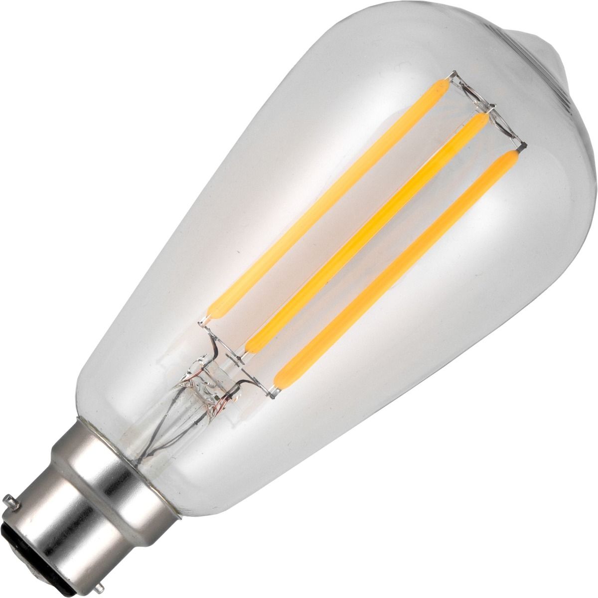 Schiefer  FILAMENTLED RUSTIKA ST64x140mm 480Lm 6.5W 2200K 922 CLEAR Dim