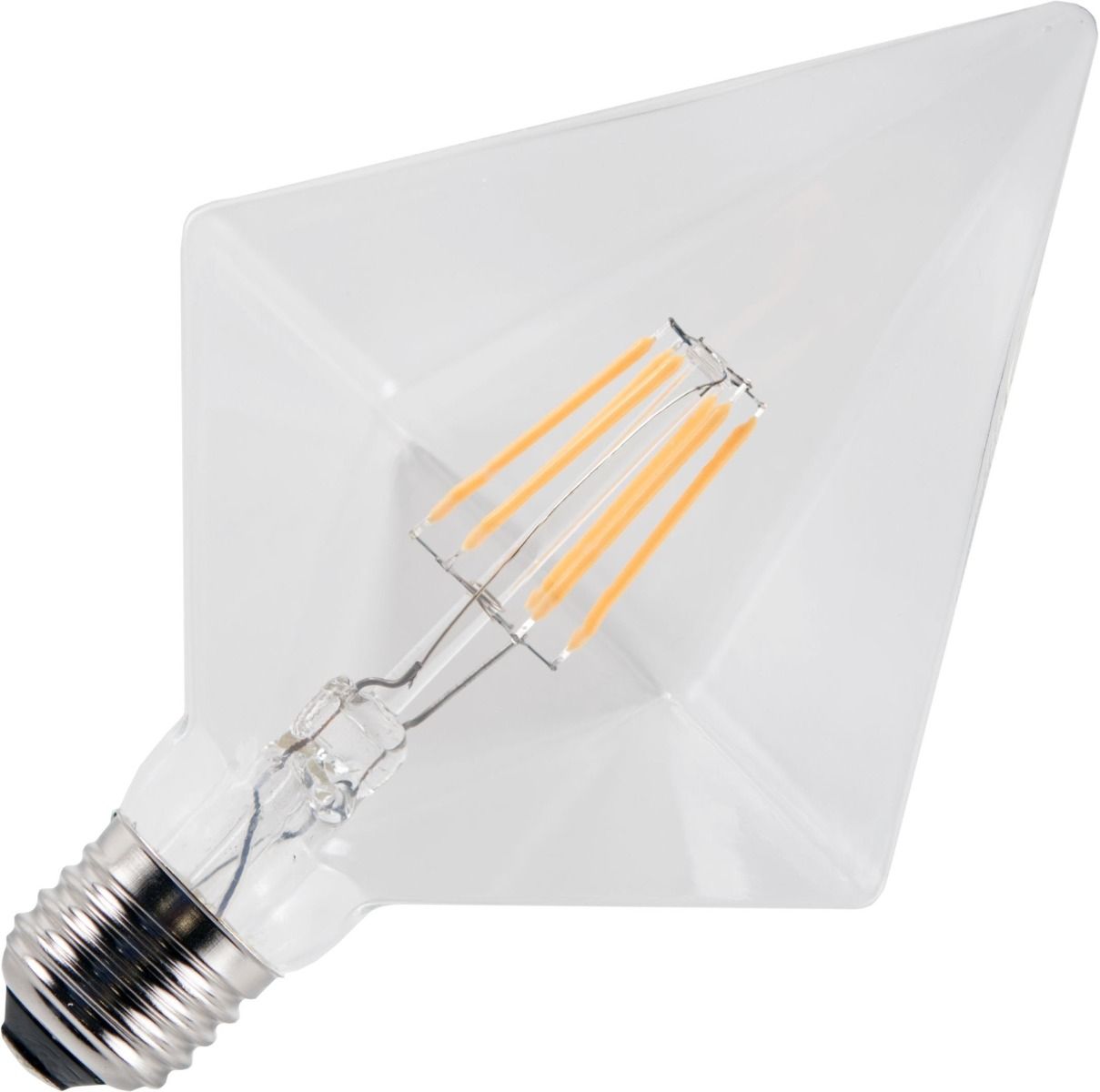 Schiefer led filament e27 pyramide 5.5w 108x165mm 2200k helder dimbaar