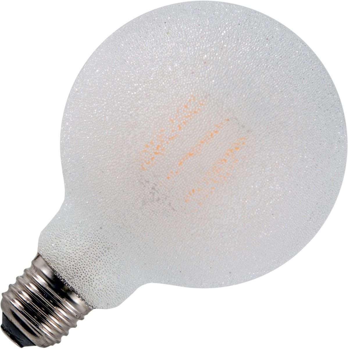 Schiefer led filament e27 bol ijskristal g95 5.5w 2200k cl dimbaar