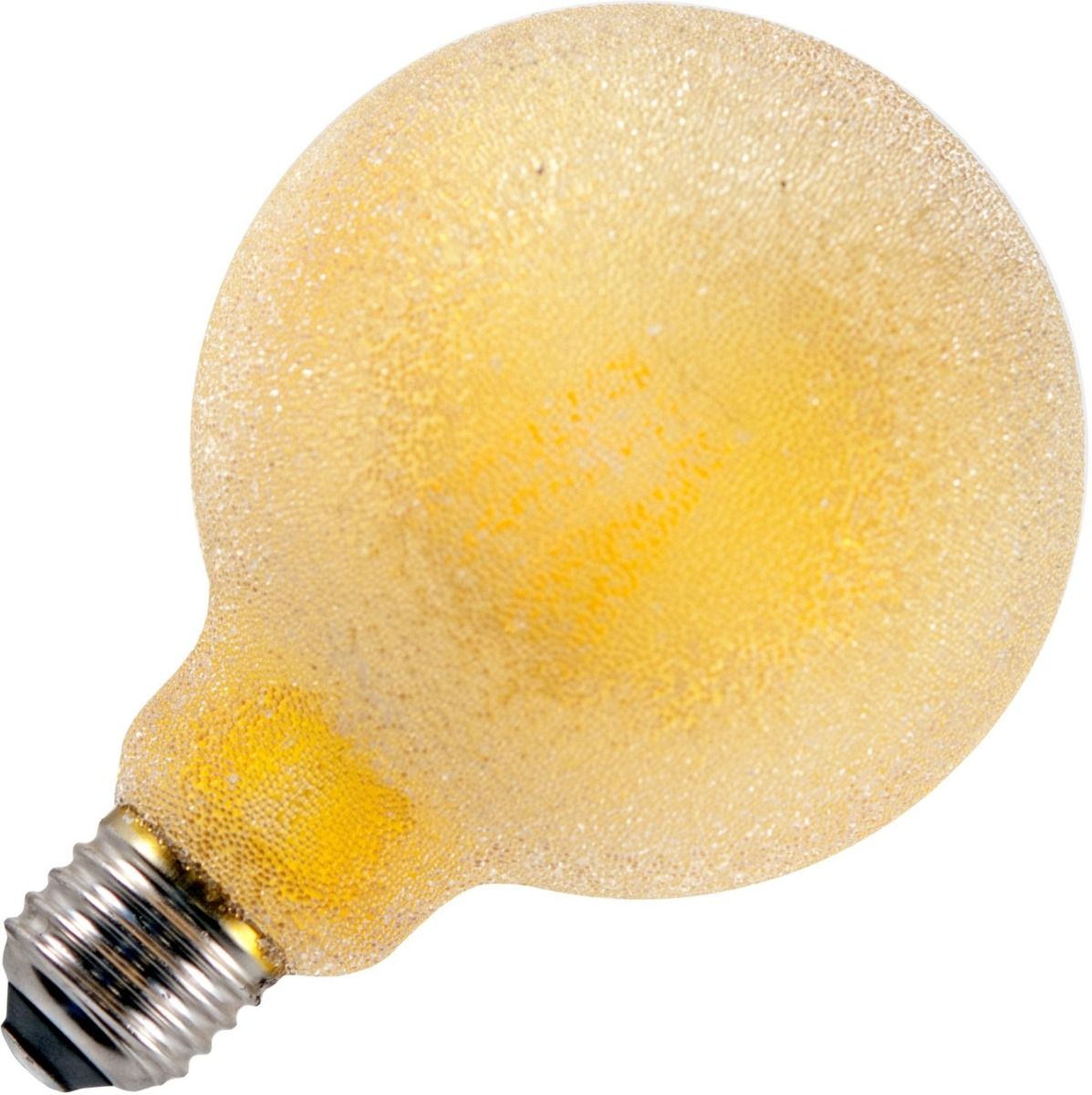 Schiefer led filament e27 bol ijskristal g95 5.5w 2200k goud dimbaar