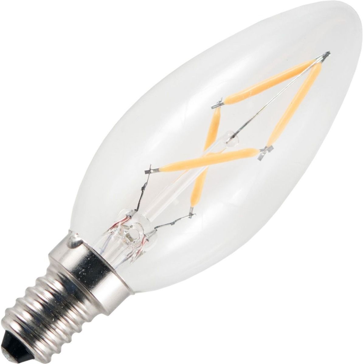 Schiefer  FILAMENTLED CANDLE DECO C35x100mm 220Lm 2W 2200K 922 CLEAR V-Dim