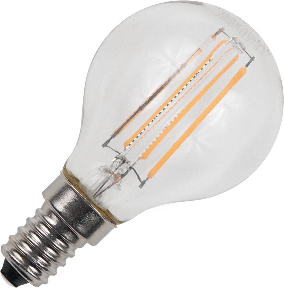 Schiefer  FilaLed Basic Ball G45x75mm 270Lm 4W 2100K 821 Clear 230V Dim