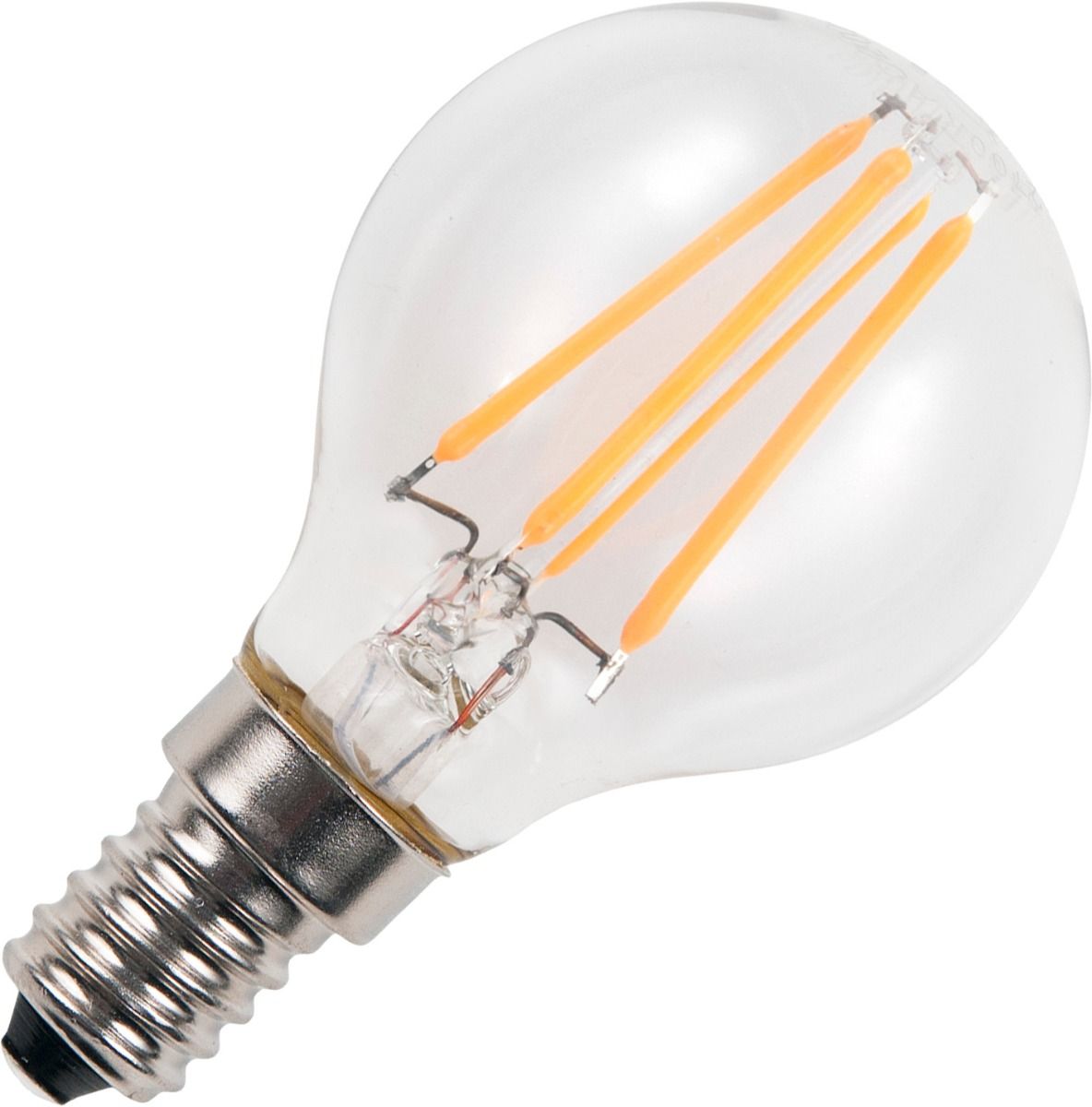 Schiefer  FilaLed Basic Ball G45x75mm 400Lm 4W 2700K 827 Clear 230V Dim