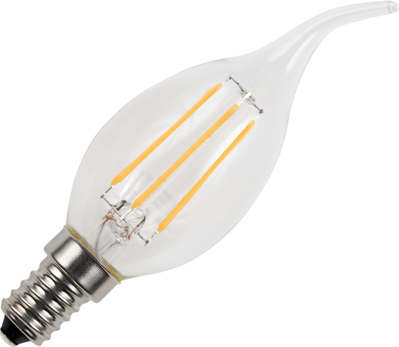 Schiefer  FilaLed Basic Tip Candle C35x120mm 320Lm 4W 2700K 827 CL 230V Dim
