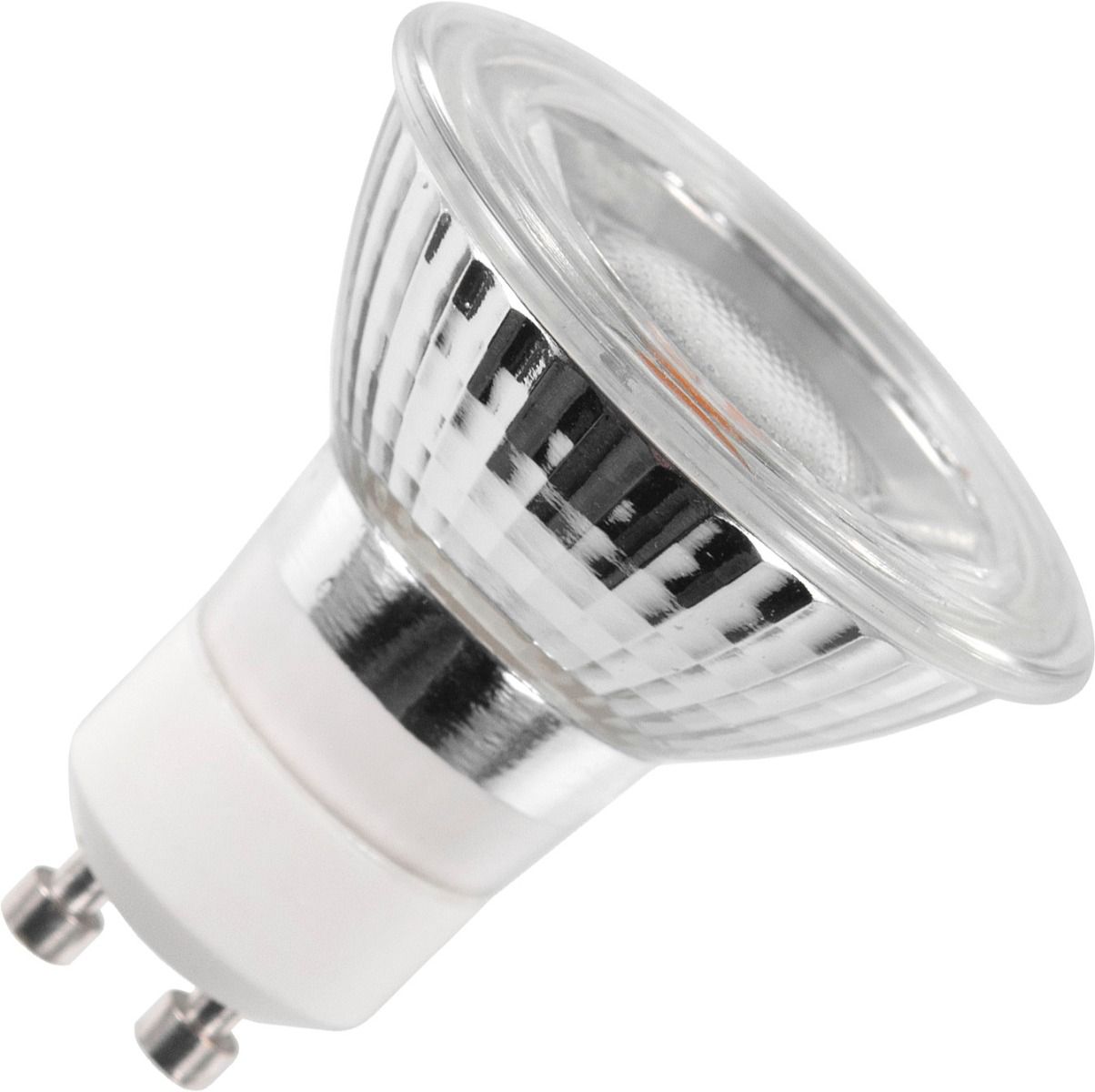 Schiefer ledspot gu10 glas 5w 50x53mm ac 2700k dimbaar