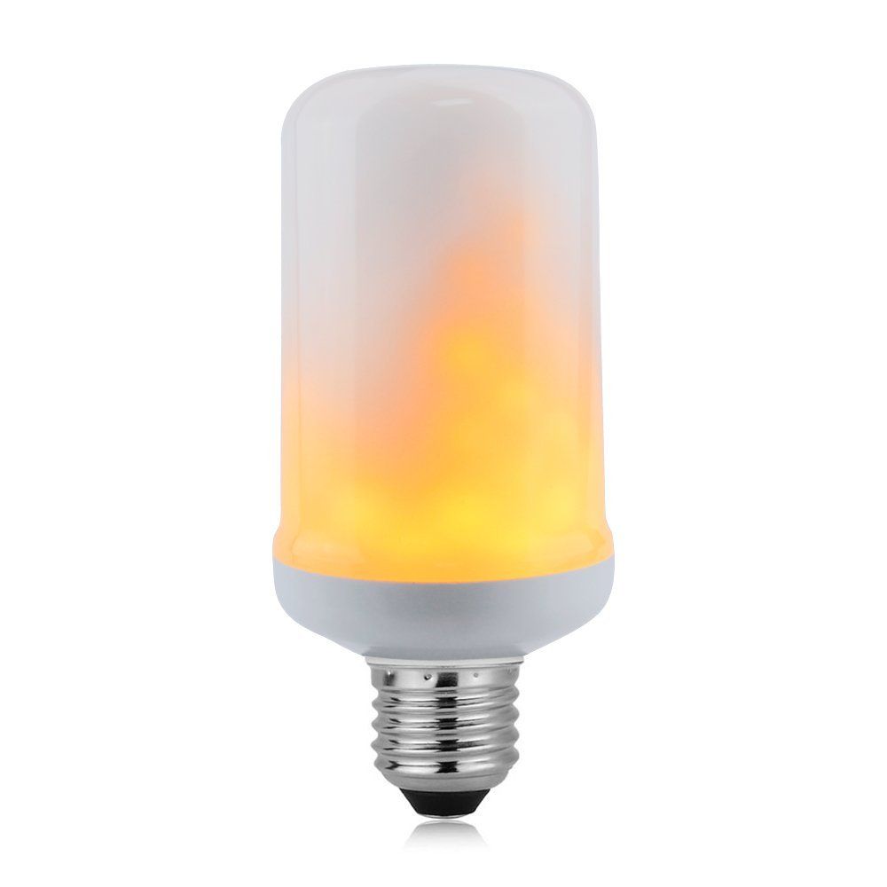 Schiefer led lamp e27 4w 58x137mm 1600k flicker vlam