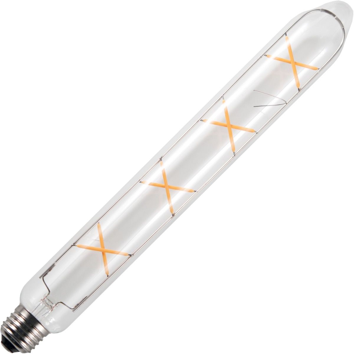 Schiefer led filament e27 colorenta 6.5w t38x315mm 2200k helder