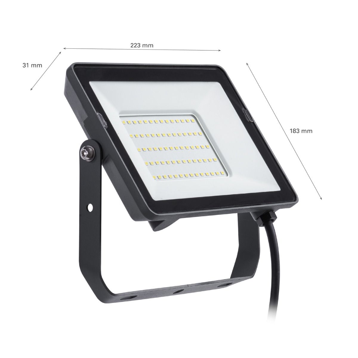 Mazda Sensor LED Floodlight | 50W 4000K 4750Lm 840 IP65 | Mazda Floodlight/Schijnwerper