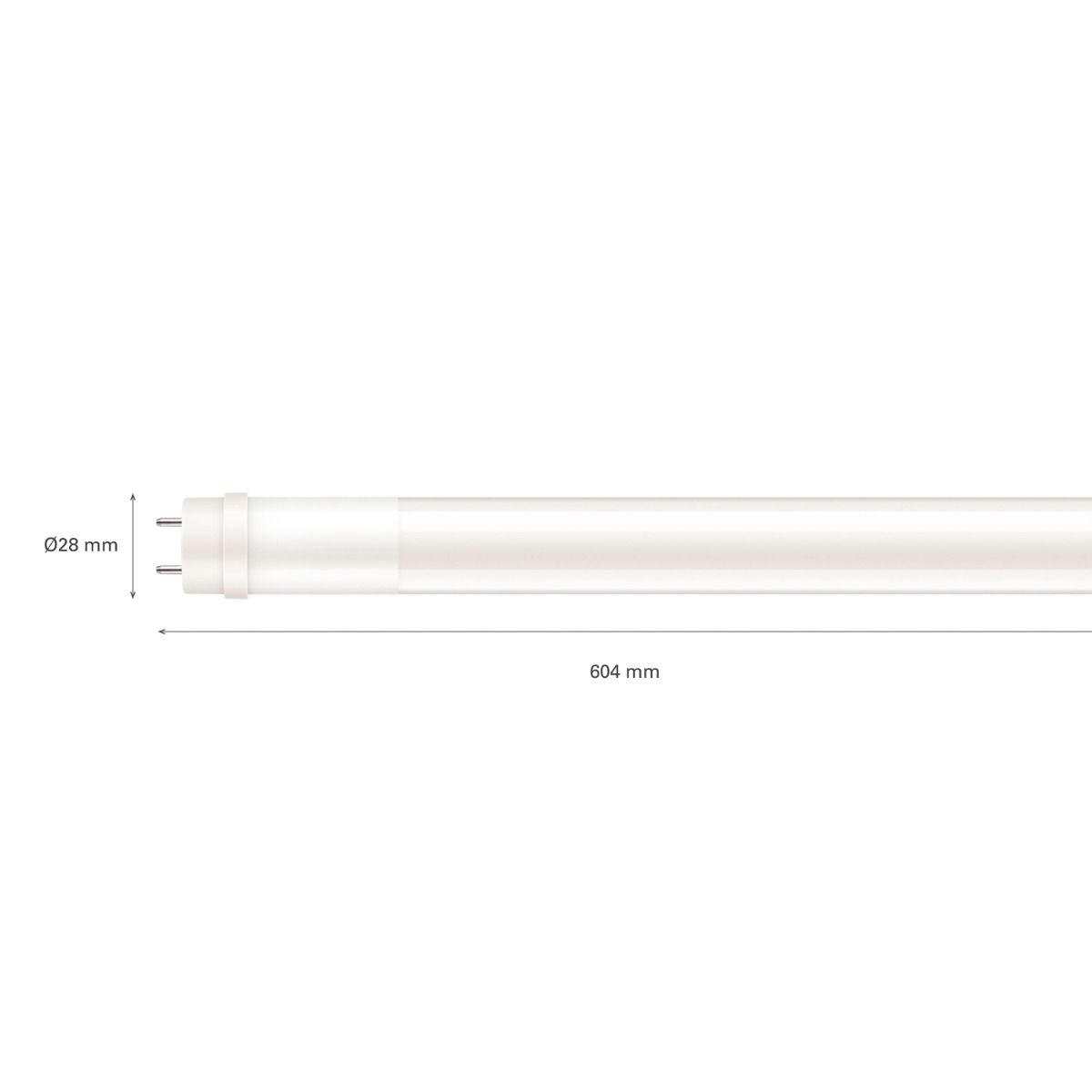 T8 LED Buis 60cm | 8W 6500K 800Lm 865 Mat | Mazda
