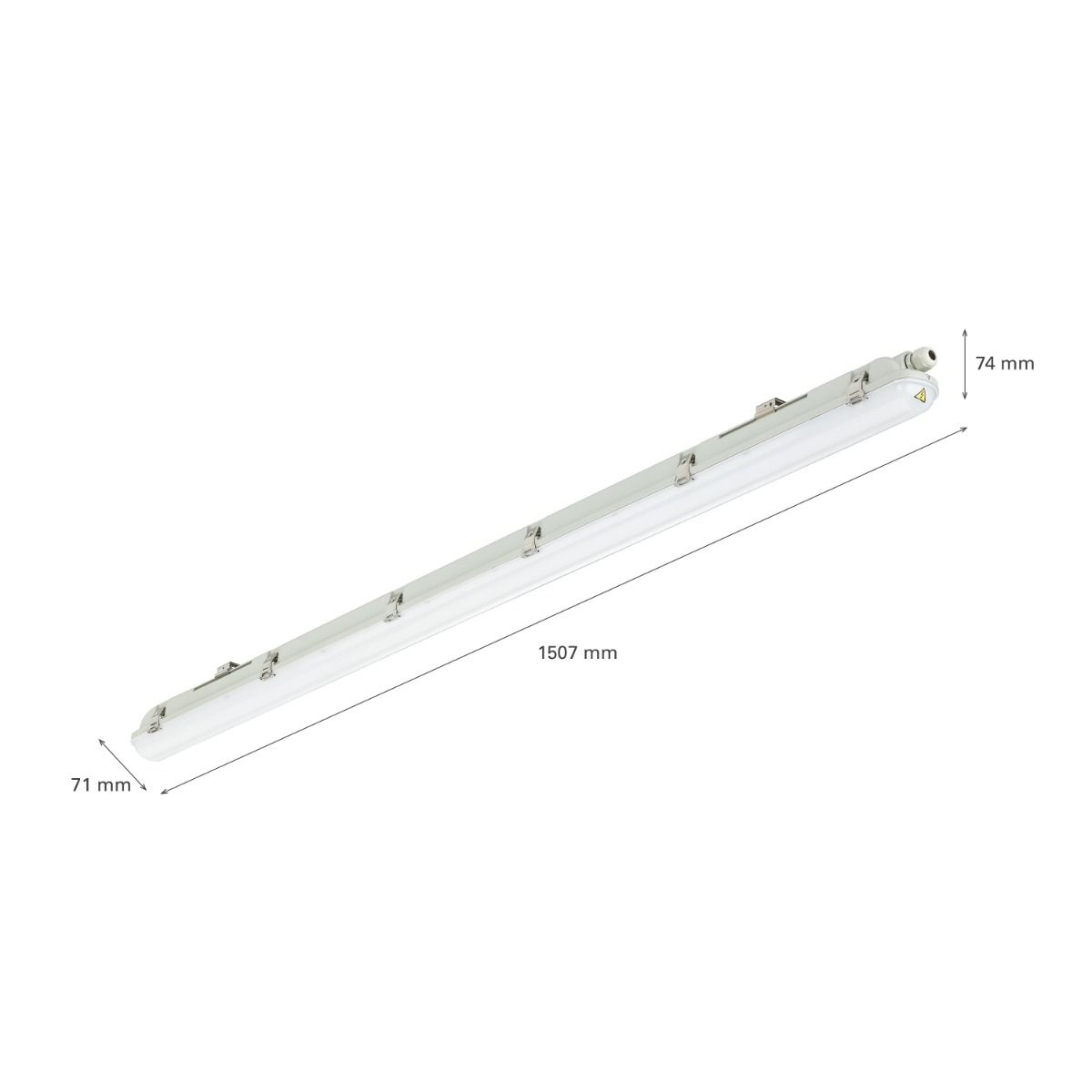 Mazda LED Armatuur Waterdicht 150cm | 54W 4000K 7400Lm 840 | IP65 | Mazda