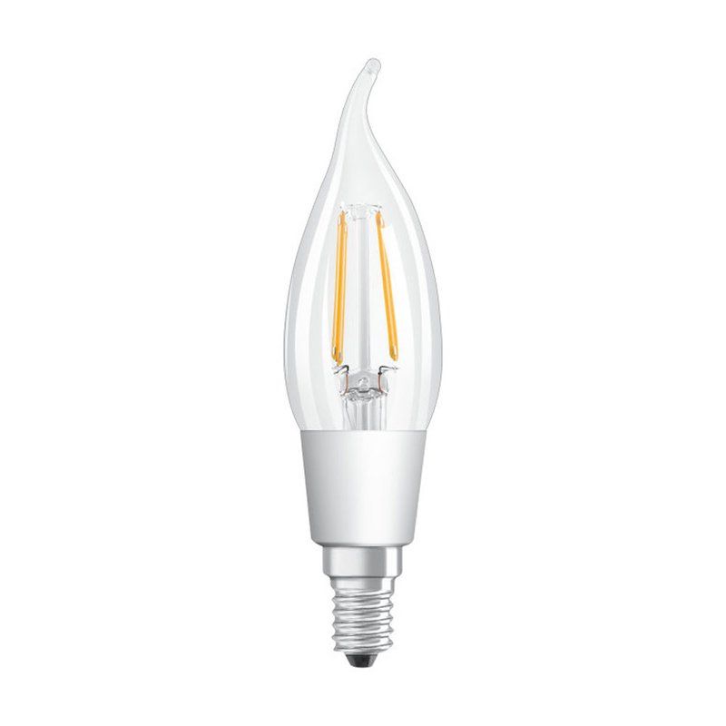Osram E14 Led Kaarslamp | 4.5W=40W 2200-2700K | 822-827 Glow Dim