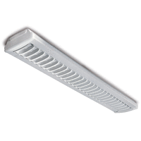Sylvania SYLMASTER PL T8 2x36 PC witgelakt lamellenrooster