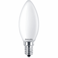 Philips E14 Led Kaarslamp | 2.2W=25W 2700K | Mat 827