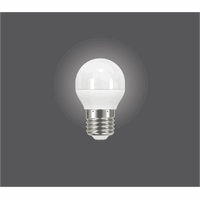 Prolumia LED lamp, kogel, E27, 160°, dimbaar 6.2W, warm wit (2700K), 480 Lm
