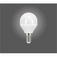 Prolumia LED lamp, kogel, E14, 160°, dimbaar 6.2W, warm wit (2700K), 480 Lm