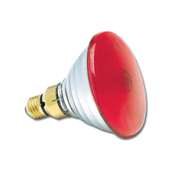 Sylvania PAR 38 GEKLEURD 80W 240V rood E27
