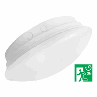 Megaman RENZO 16.5W MET NOODVOEDING IP44 3000K