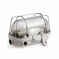 Interlight Bulley wit E27 bakeliet 230V max. 60W IP54