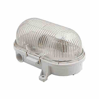 Interlight Bulley wit E27 polycarbonaat 230V max. 75W IP54
