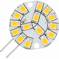 Schiefer  G4 Disc Ø24x10mm 12V 160Lm 1.8W 2700K 827 180° AC/DC N-Dim