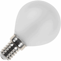 Schiefer  E14 Ball G45x75mm 75Lm 3W 2700K 827 AC 230V Frosted