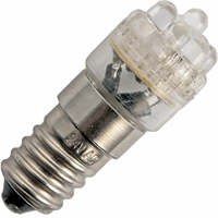 Schiefer  8x Single LED T18x45mm 24V 20mA AC/DC White 25Khrs
