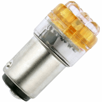 Schiefer  8x Single LED T18x45mm 24V AC/DC Yellow 30Khrs