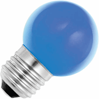 Schiefer led lamp e27 1.5w 45x72mm blauw