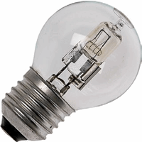 Schiefer halogeenlamp e27 20w g45x78mm 230/240v Clear 2800k