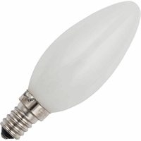Schiefer  E14 Candle C35x95mm 235V 60W CC-3D RC opal 1.500hrs