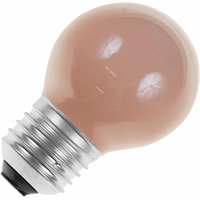 Schiefer  E27 G45x70mm 235V 25W CC-3F RC Flame 1.000hrs