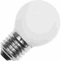 Schiefer gloeilamp e27 60w 45x72mm 235v opaal