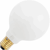 Schiefer  E27  Globe 95x130mm 230V 25W CC-5A RC Opal 1.500hrs