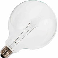 Schiefer  E27  Globe 125x172mm 230V 40W CC-5A 300Lm RC Clear 1.500hrs