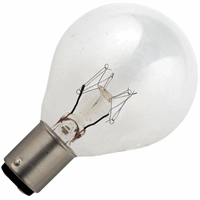 Schiefer  T40x62mm 220V 25W Clear 1.500hrs 40CD
